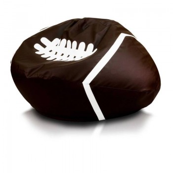 POUF PALLONE RUGBY