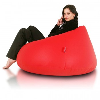 COVER POLTRONA POUF SACCO RELAX ECOPELLE